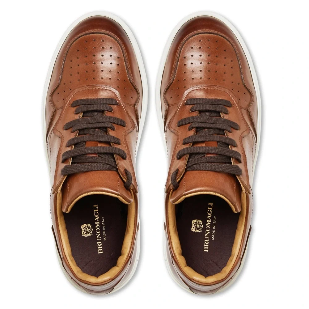 Dezi Leather Sneaker (Men) Bruno Magli / Size 12
